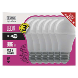 rovka LED Classic A60 9W E27 neutrln bl (ZQ5141.6)