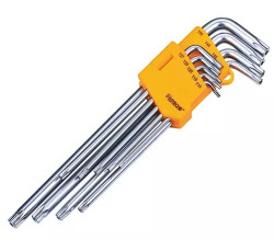 Sada extra prodlouench kl TORX s otvorem (T10-50) 9-dln HOTECHE (260910)