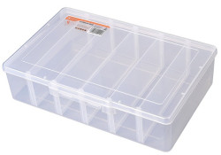 Organizr plastov 310x200x80 mm transparentn TACTIX (320009)