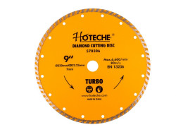 Kotou ezn diamantov TURBO 230x22,23x7 mm HOTECHE (570306)